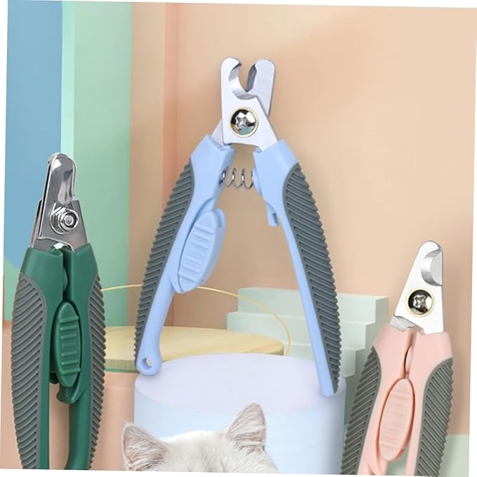 TOYANDONA Professional PET Nail Clipper for Dogs and Cats Sharp Claw Trimmer Tool for Small Animals Comfortable to Hold Grooming Supplies