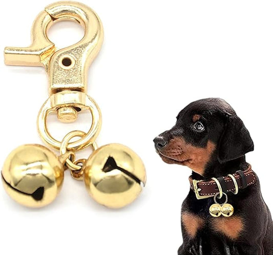Dog Collar Bells Pet Outdoor Training Pendant Dog Accessories Puppy Supply 3pcs