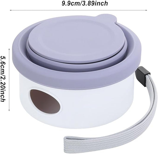 Portable Dog Accessories, Feeder Dish Puppy Bowls, Pet Feeding Station for Puppies Dogs and Kittens, Cat Bowl, Pet Supplies, Cat Feeder, Indoor Outdoor Feeding Kitten Bowls