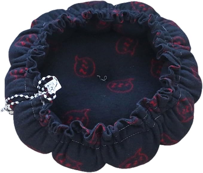 Windproof Warm Pet Bed House Drawstring Design Washable Soft Cushions Kennel for Small Dogs Cats Pet Supplies Houses for Indoor Large Houses for Warm No Heating Pad House Windproof for Winter