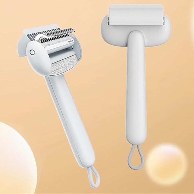 Canine Cats Grooming Brush Safely Remove Tangles Shedding Hair Remover Soft Rounded Edges Long Short Coat Care PET Shedding Comb