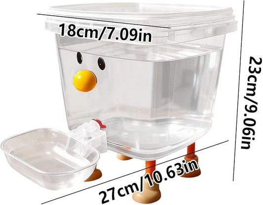 Automatic Fountain Water Dispenser, Large Capacity PP Bowl, Smile Face Flowing System, Pet Hydration, Thirst Quenching, Daily Feeding, Liquid Supply