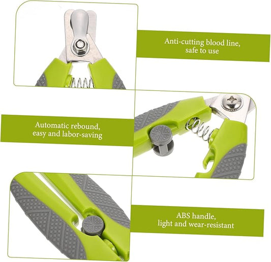 Milisten Household Cat Clipper Ergonomic Nail Trimmer for Cats and Dogs Convenient Design High Sharpness Blades Suitable for Pet Safe and Comfortable Grip