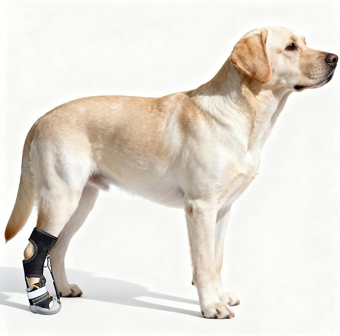 Dog Boot with Adjustable Straps Corrective Pet Shoe Paws Protectors Dogs Winter Outdoor Supply Washable Foot Protectors