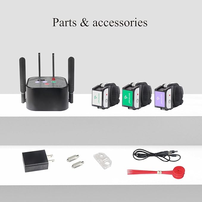 Dog Wireless Fence 2026 Newest Pet Intelligent Electric Containment System, Low Battery AI Smart Alarm Dog Out of Range Reminder, Display Receiver Battery Level, Waterproof Rechargeable Dog Fence
