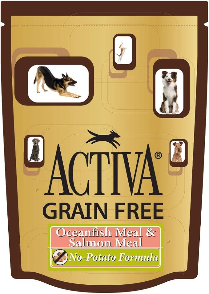 Activa Grain Free Custom Dog Food (4.5 Pound, No Potato - Oceanfish)