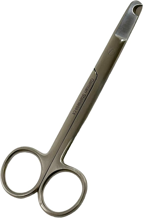 Dog and Cat Nail Cutters Scissors Style German Stainless Steel - For Small Animals, Cats, Dogs, Birds - Grooming Essentials (5.5")