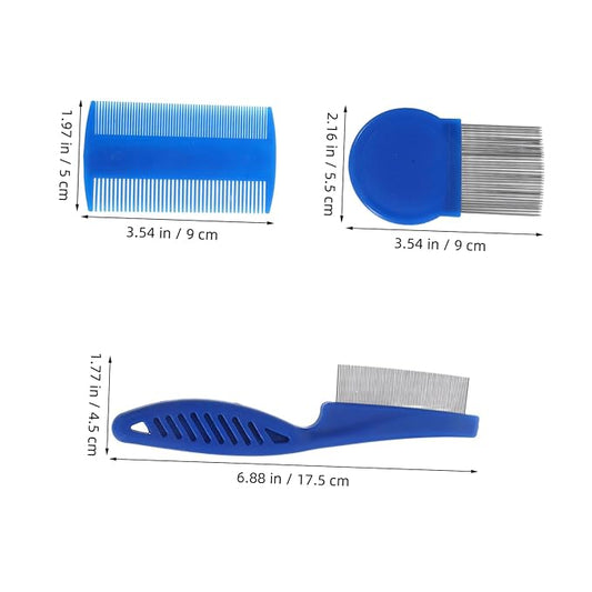 BESPORTBLE 1 Set Pet Grooming Comb for Cats Dogs Versatile Tool for Detangling Deep Cleaning and Gentle Grooming Comfortable Ergonomic Design
