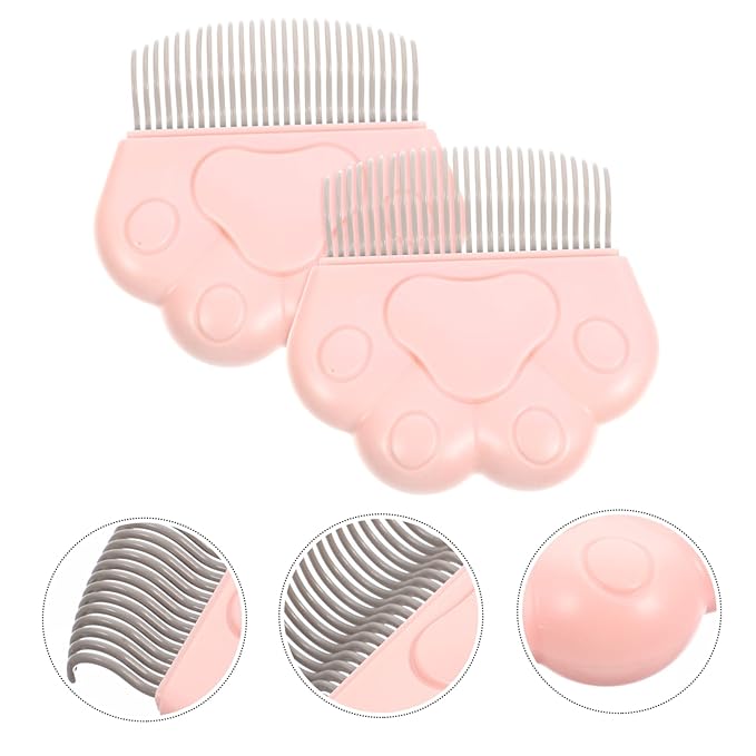 Reusable Dog Brush Indoor Dog Brush Cat Hair Remover Pet Grooming Comb Set