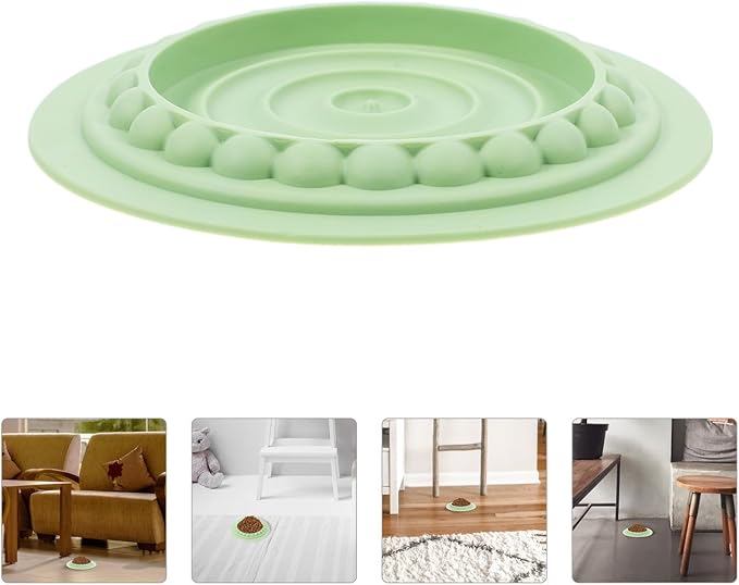 LALAFINA Slow Feeder Cat Bowl Dog Slow Feeding Plate with Mat for Puppy Supplies Interactive Pet Food Bowl for Small Dogs and Cats