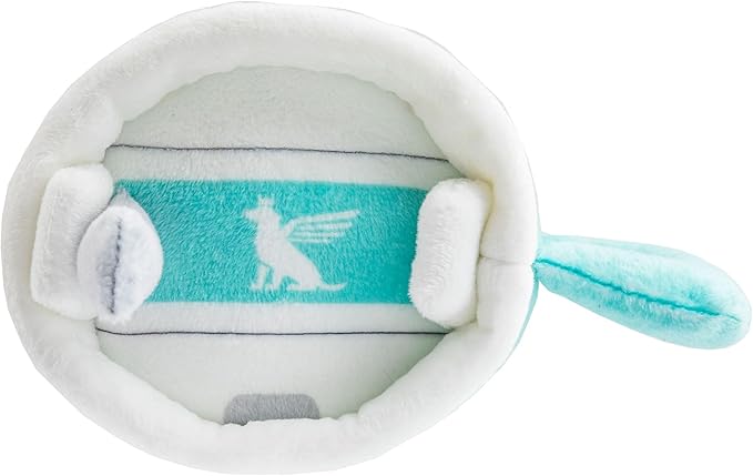 Haute Diggity Dog Snuggly Cup, Plush Designer Dog Toys with Interactive Squeaker, Stimulating Pet Enrichment, Machine-Washable & Safe Materials for All Breeds, One Size