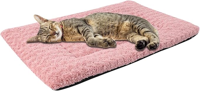 Dog Crate Pad, Functional, – Lightweight Modern Lightweight Compact Stylish Elegant, Washable Pet Cat Bed, Supplies All Seasons Soft Beds | Multipurpose Outdoor Indoor Utility Sleek
