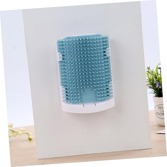 Milisten Cat Self Grooming Brush Rubber Bristles for Cats Wall-Mounted Pet Massage Tool Easy Installation Reduces