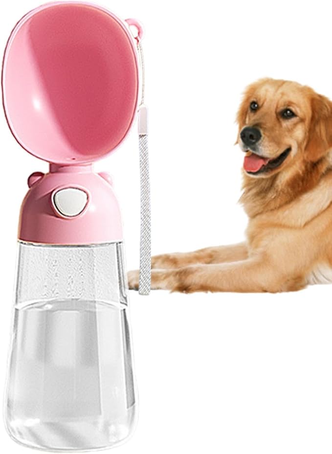Dog Water Bottle, Leakproof Pet Drinking Bottle, Puppy Watering Dispenser for Walking Camping Outing Personal Pet Supplies Pets Protective Guard 500ml Capacity Professional Grade Authentic Model