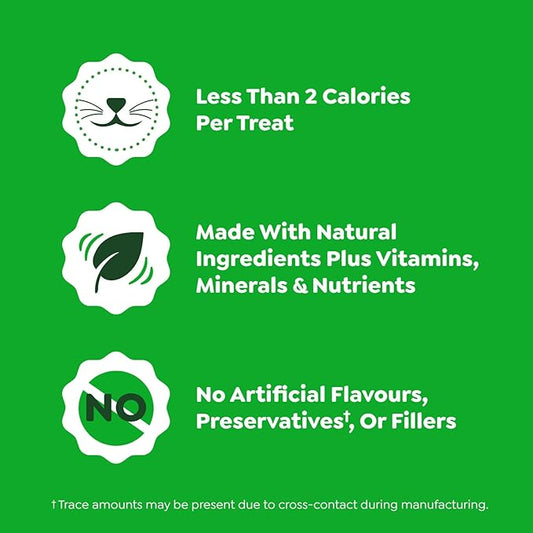 Greenies Feline Smartbites, Cat Treats Healthy Recipe, Indoor Cat Treats, Chicken Flavor, 2.1 oz. Pack