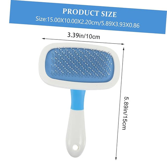 TOYANDONA 1Pc Pet Massage Comb Portable Grooming Tool for Cats Dogs Hair Removal Needle Comb Design for Daily Use Bathing for Pet Owners