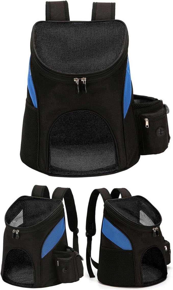 Backpack Adjustable Outdoor Carrier Front for Small Cats Portable Travel Foldable Pet Supplies Bag Carriers Backpacks Bags for Carrying Large Breathable