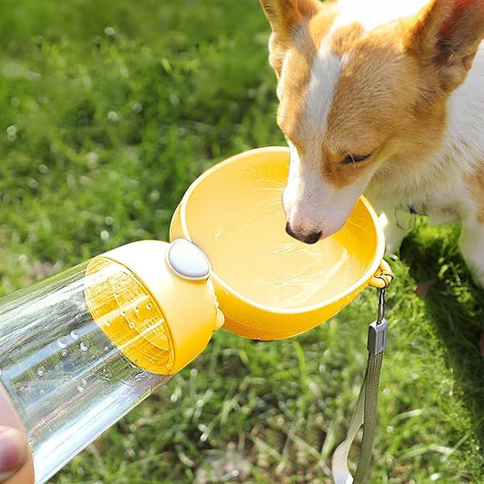 Dog Water Bottle, Leakproof Pet Drinking Bottle, Puppy Watering Dispenser for Walking Camping Outing Personal Pet Supplies Pets Protective Guard 500ml Capacity Professional Grade Authentic Model