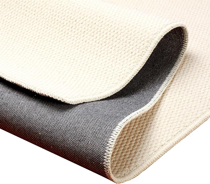 SHENGOCASE Thickened Cat Wall Corner Climbing Carpet, Cat Wall Furniture, Wall Corner Scratcher, Scratching Post (Cream-White)