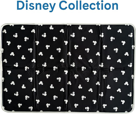 The Green Pet Shop Cool Pet Pad - Extra Small, Disney’s Mickey & Minnie Mouse - Self-Cooling, Pressure Activated Mat for Dogs & Cats from 0-8 lbs - Non-Toxic Gel, No Water Needed
