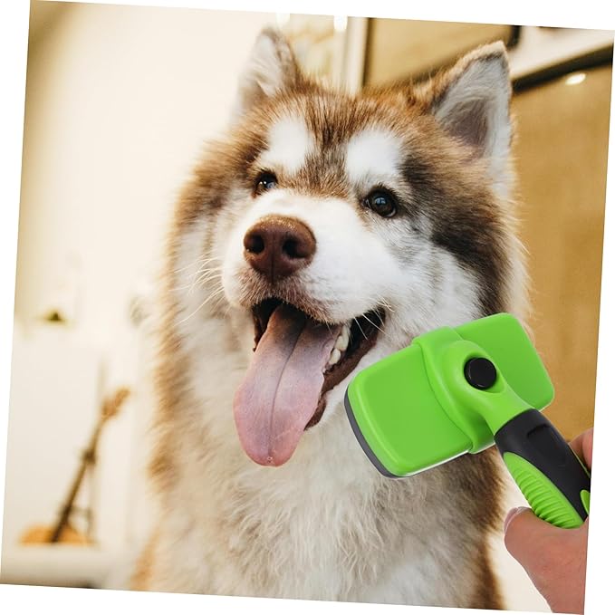 Yardwe Self- Pet Grooming Brush for Dogs and Cats Dog Brush for Shedding Pet Hair Comb