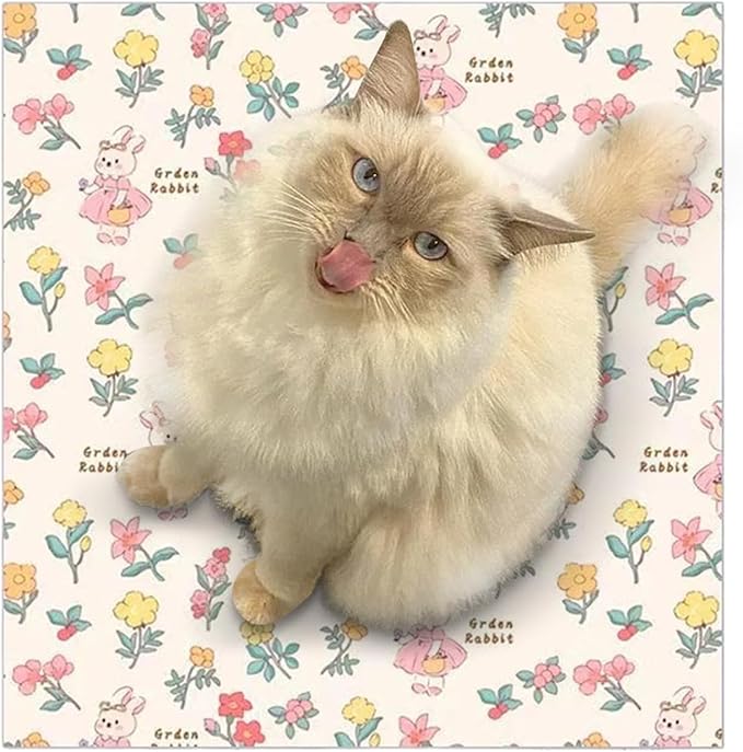 Cat Nail Clippers Wrap - Adhesive Grooming Restraint, Anti-Escape Anti-Scratch Design, Comfortable Pet Swaddle, Soft Protective Cover | Multi-Functional Wrap for Pet Lovers, Friends, Home Grooming Set