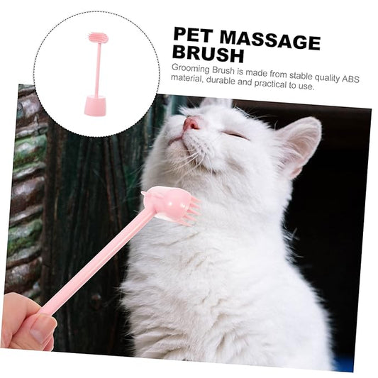 TOYANDONA Cat Brush for Shedding Cleaning Scratch Brush Grooming Tool for Indoor Cats Pet Grooming Supplies