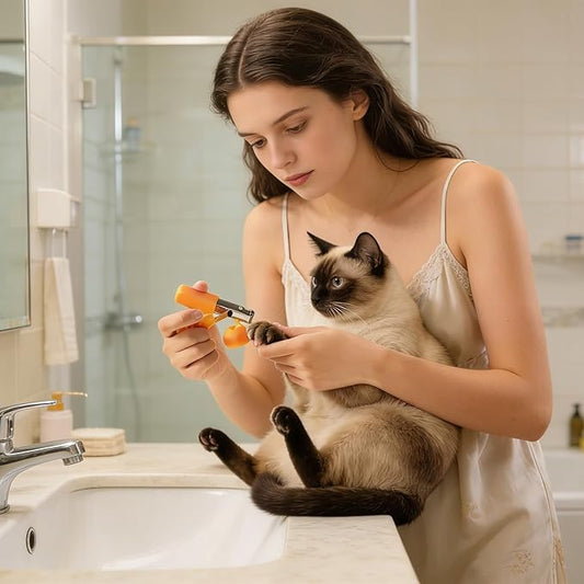 Pet Nail Clippers | Cat Toenail Grooming Tool - Cat Nail Clippers Cutter | for Pet Parents Animal Lovers Groomers Veterinary Clinics Home Salon Shelter Travel Caregivers Daily Routine