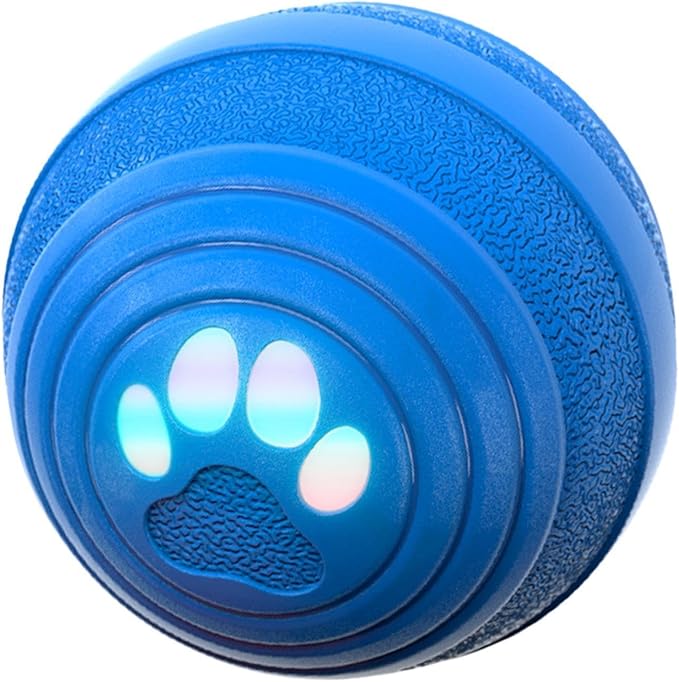 Pet Bounce Ball for Dogs,Rechargeable Pet Supplies - Bouncing & Rolling Ball Dog Toy | for Play Exercise Boredom Relief Stimulation Indoor Outdoor Home Apartment