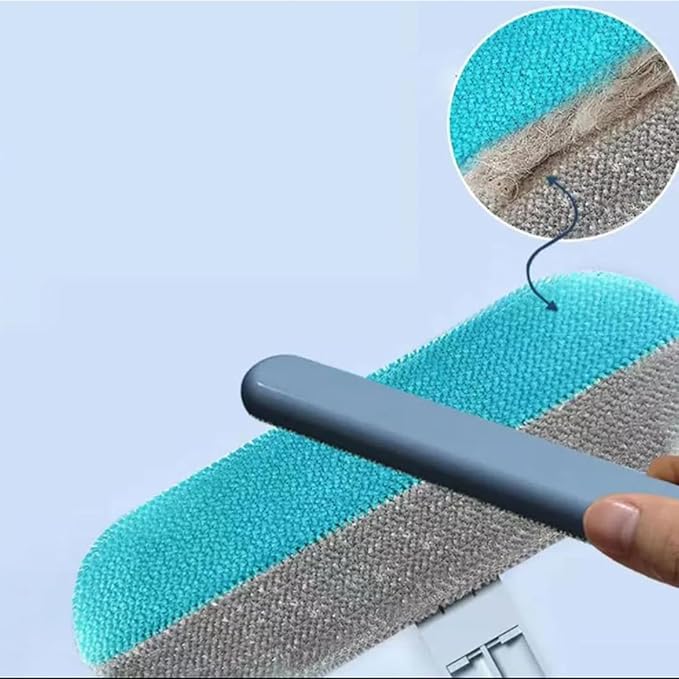 3-in-1 Pet Hair Remover, Multifunctional Hair Removal Brush, Multifunctional Pet HairRemover with Long Handle, Window Screen Cleaning Brush, for Carpets, Couches, Beds, Car Seats (2Pcs)