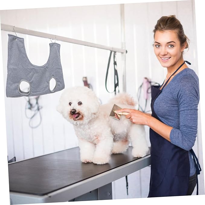 Hemoton Dog Beauty Hammock for Grooming and Bathing Durable Pet Supplies with Easy to Use for Cats and Dogs for Nail Clipping and Ear Care