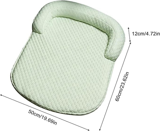 Cooling Pad Dog, Breathable Sleeping Rug, 25.59x19.69x4.72 Inch Soft Self Pet Mat, Comfort Aid with Crate Style, Compact Supply with Sofa Use, Accessories for Small Medium Large Dogs Kitten and Kennel