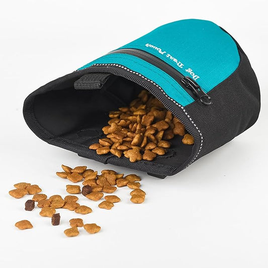 Portable Pet Training Waist Bag Treats Bag for Outdoor Walking Running Use with Zippered Pocket and Adjustable Belt Dog Gear Pet Supply Dog Gear