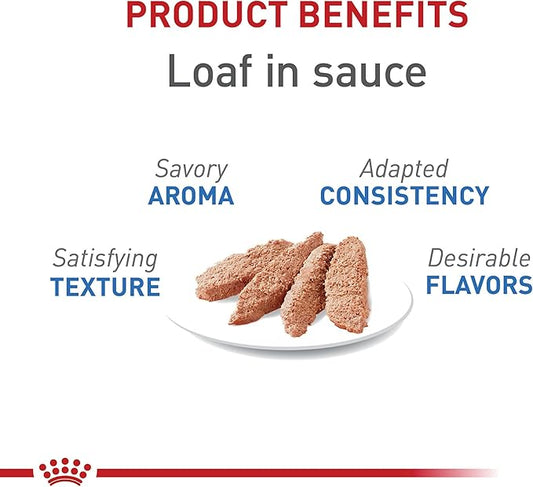 Royal Canin Feline Care Nutrition Weight Care Adult Loaf in Sauce Cat Food, 5.1 oz (Pack of 24)