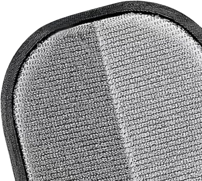 Pet Hair Remover Glove – Silicone Bristles Size, Flexible Grooming Mitt | Electrostatic Cleaning Mitt, Shedding Lint Catcher | for Furniture Carpet Couch Bedding and Auto Interior