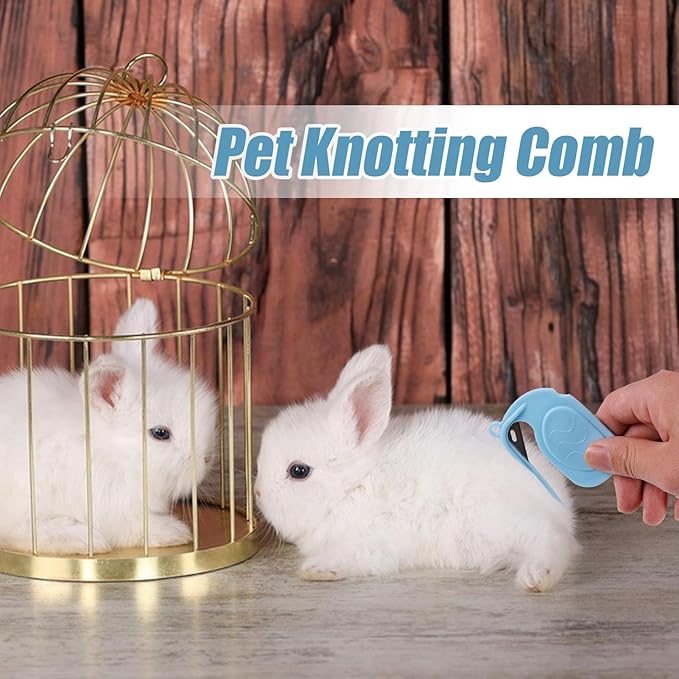 Open Knot Comb for Cats - Dogs Cats Knotting Grooming Tool - Knot Release Pet Comb | for Kittens Puppies Home Apartment Bath Shower