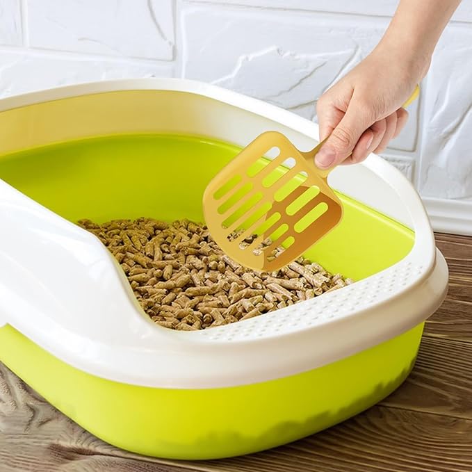 Litter Scoop - Kitty Litter Scooper, Stylish Cat Litter Scoop | Easy Grip Poop Scooper, Housebreaking Scoop Tool for Daily Cleaning of Cat Toilet and Maintaining Pet Hygiene