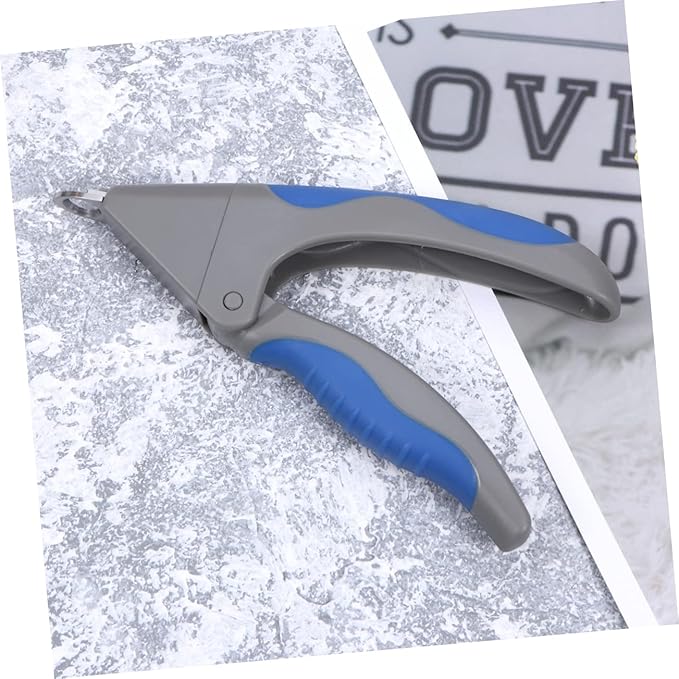 BESPORTBLE 2pcs Stainless Steel Pet Nail Cutter Dog Cat Clipper Slot Design for Comfortable Grip for Grooming Dogs Cats Birds and Pets