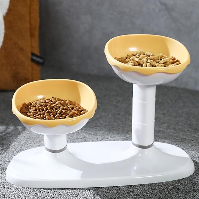 Antiskid Puppy Feeding Food Bowls Set Feeders Lift Table Pet Shops Supply for Modern Homes Pet Bowls for Multiple Dogs