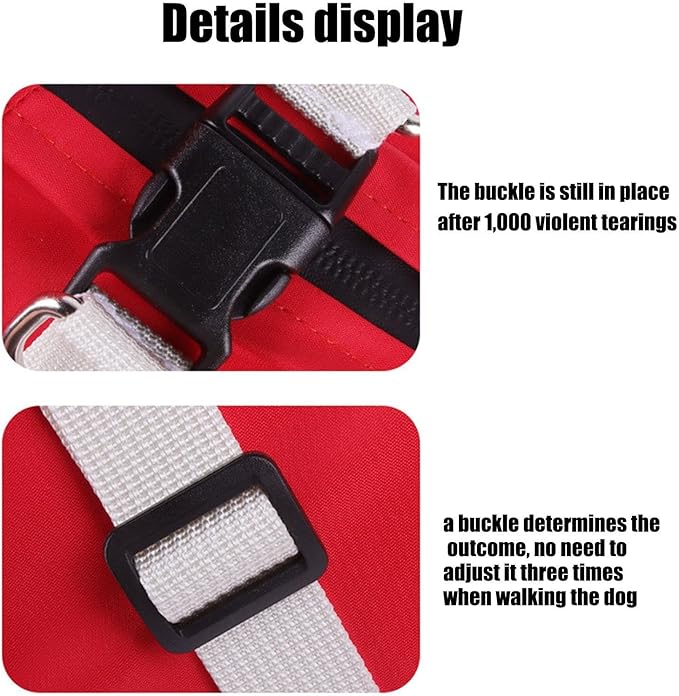 Large Dog Raincoat,Waterproof Poncho with Hood,Breathable Rain Jacket for Medium Dog - for Daily Walking Training Travel Shopping Camping Adventure