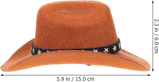 LALAFINA Star Pattern Denim Hat with Velvet Band, M Size Party Pet Headwear and Decorative Puppy Cap for Costume Accessories in Pet Supplies