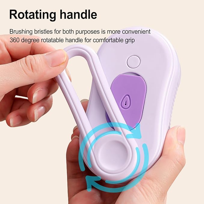 Pet Grooming Brush – Multi Functional Hair Removal Tool, Moistures Mist Feature, Ergonomic Handle, 19x7x5cm Bristles | Self Cleaning Comb for Cats Dogs Shedding Control Long Short Hair Care