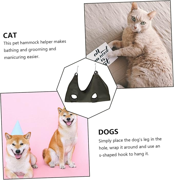 BESPORTBLE 1pc Ergonomic Pet Grooming Hammock Safe Nail Trimmer for Dogs Cats Pet Shop