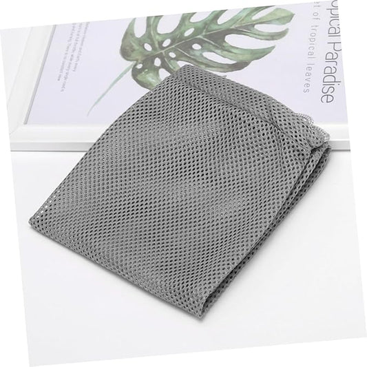 Sosoport Multi-Function Mesh Cat Grooming Bag for Bathing Nail Trimming Feeding Breathable Pouch for Cats and Kittens Grey
