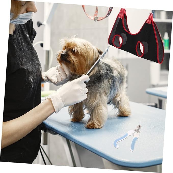 BESPORTBLE Nail Trimming Hammock for Pets Hanging Harness -Move Pet Shop Use Easy to Use Random