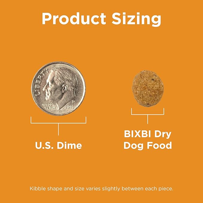 BIXBI Rawbble Freeze-Dried Raw Coated Dog Food, Chicken – Fresh Meat, No Meat Meals, Grain-Free – USA Made, 4 lbs