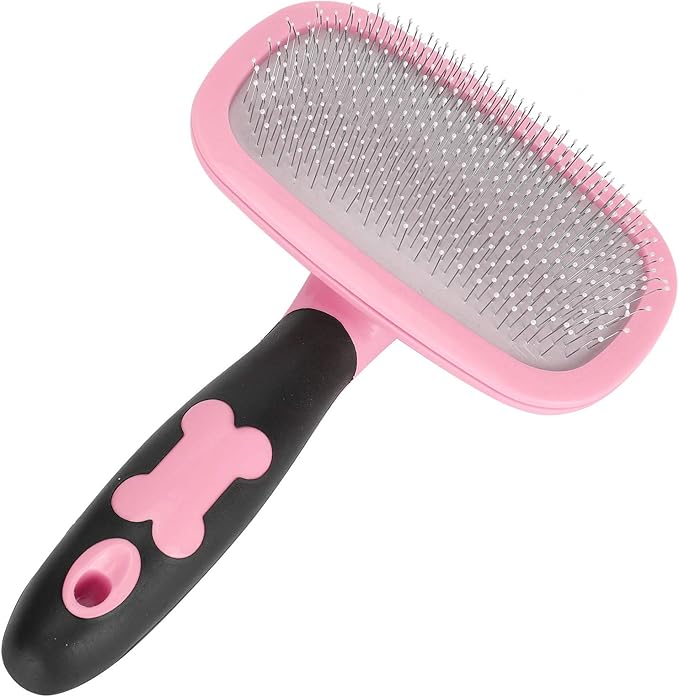 Cat Hair Brush, Dog Brush Cat Dog Hair Removal Comb Pet Grooming Tool 360 Degree Rotation Deshedding Brushes For Indoor For Pets with Long or Short (With a)