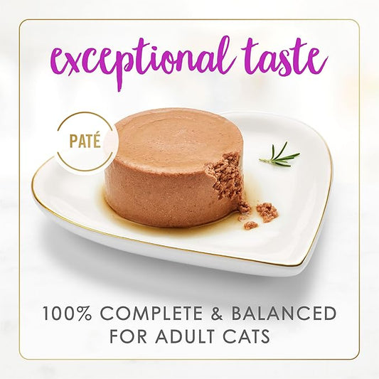 Purina Fancy Feast Tender Beef and Liver Feast Classic Grain Free Wet Cat Food Pate - (Pack of 24) 3 oz. Cans