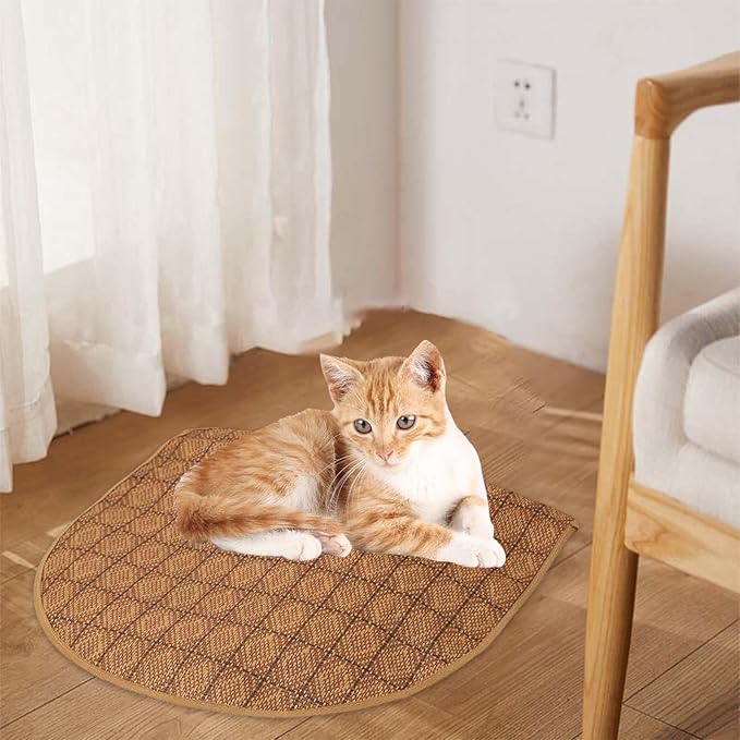 Pet Cooling Mat Indoor Crate Pad Dog Sleeping Pad Pet Bed Mat Summer Dog Cooling Mat Comfortable Blanket for Dogs Cats Kitten Pets Supplies, M