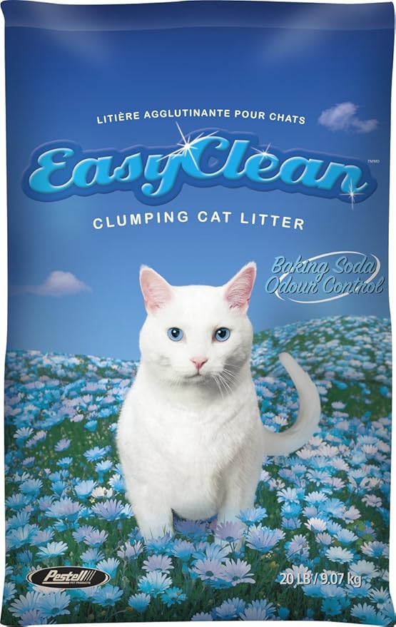 Easy Clean Scoopable Litter with Baking Soda, 20-Pound Bag